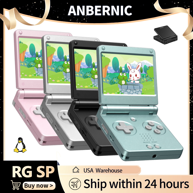 Party Games Stream - Anbernic RGSP Retro Flip Handheld Game