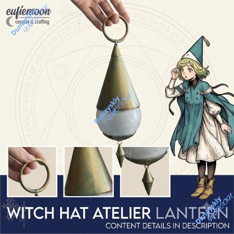Party Games Stream - Witch Hat Atelier Handheld Lantern Cosplay
