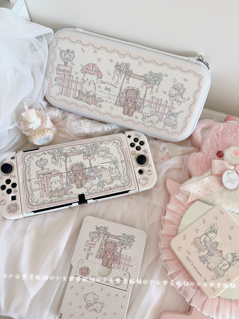 Party Games On Switch - Girls Dream Switch Protective Case Split