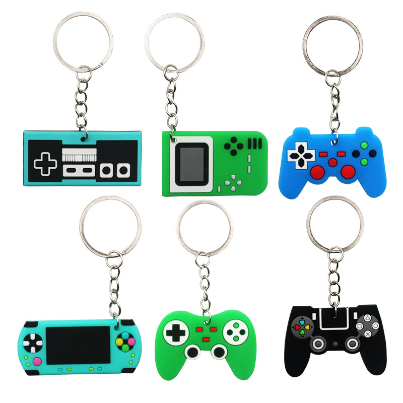 Party Games On Switch - 6/12PCS PVC Keychain Gamepad Game Console