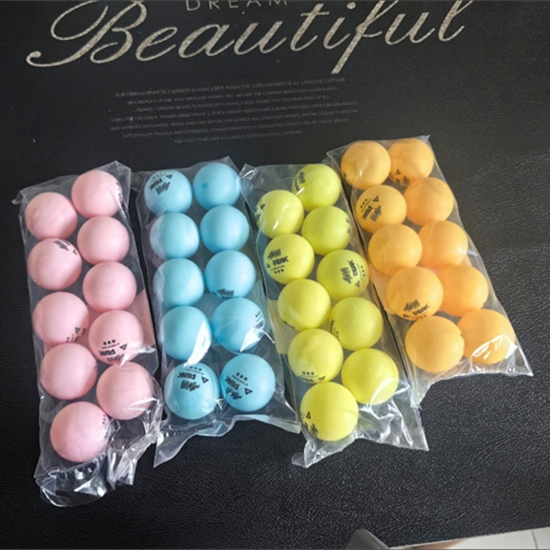 Party Games Jenga - Dopamine Colorful Ping Pong Balls Blue