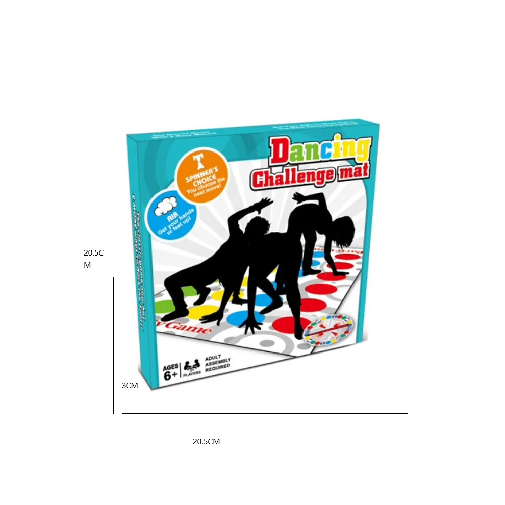 Party Games For 3 People - Hot-Selling Twister Game, Classic Balance Mat