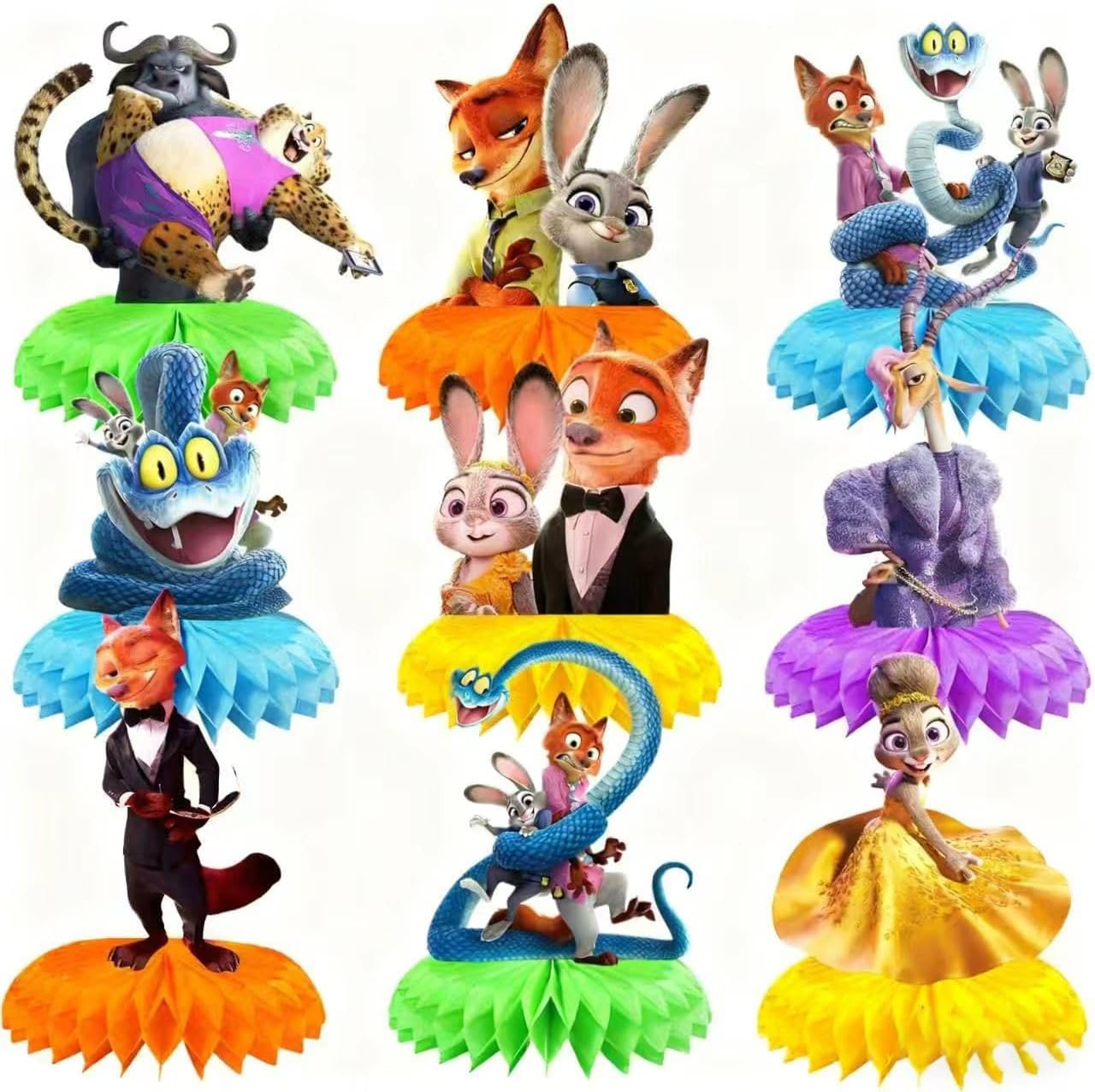 Zootopia2 Birthday Party Suppl - đánh giá và giá Zootopia Party Games