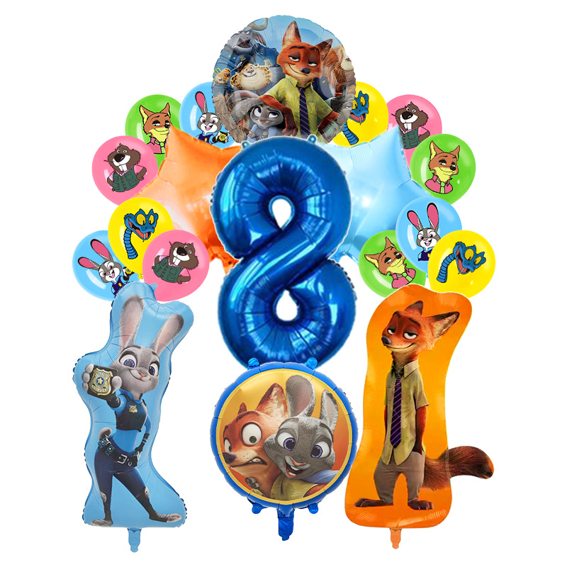 Zootopia Birthday Party Decora - đánh giá và giá Zootopia Party Games
