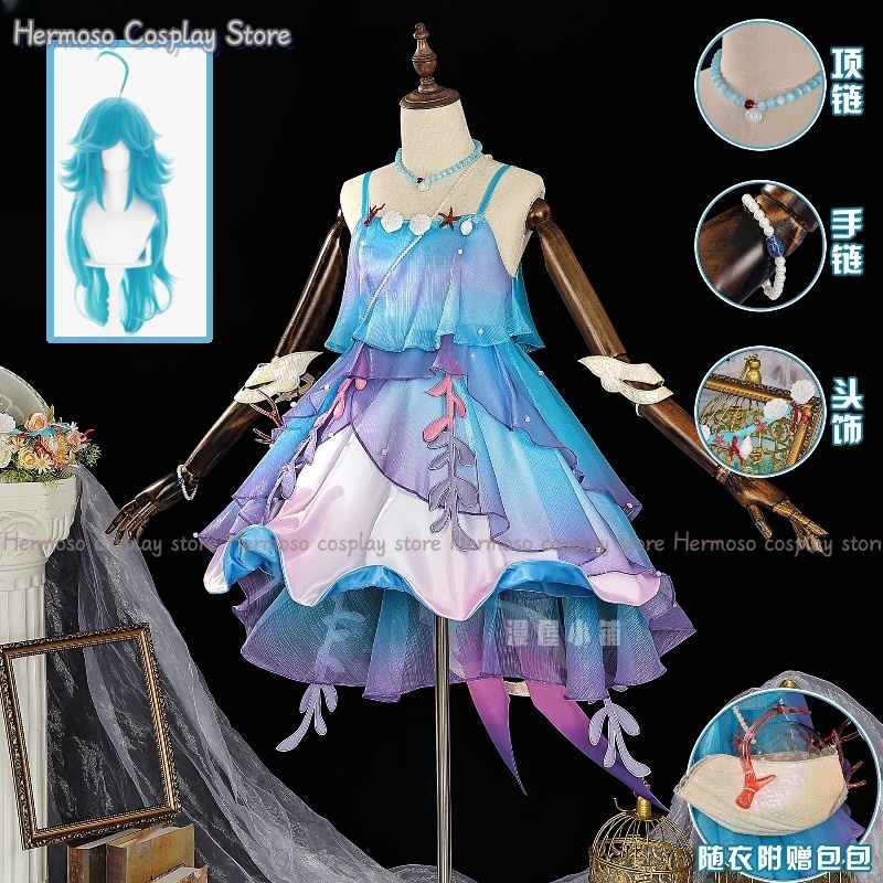 Dolia Cosplay Costume Wig for  - đánh giá và giá Party Games Christmas