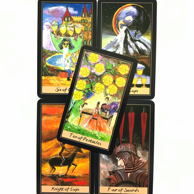 The Wheel of Fortune Tarot Car - đánh giá và giá Party Games Using Cards