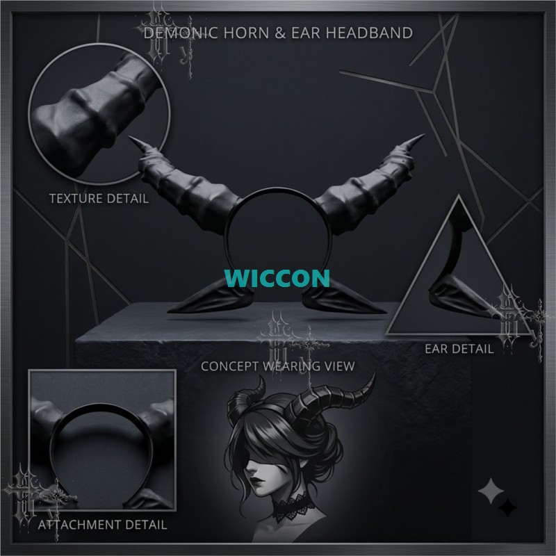 Black Devil Horn and Ears Head - đánh giá và giá Party Games Stream