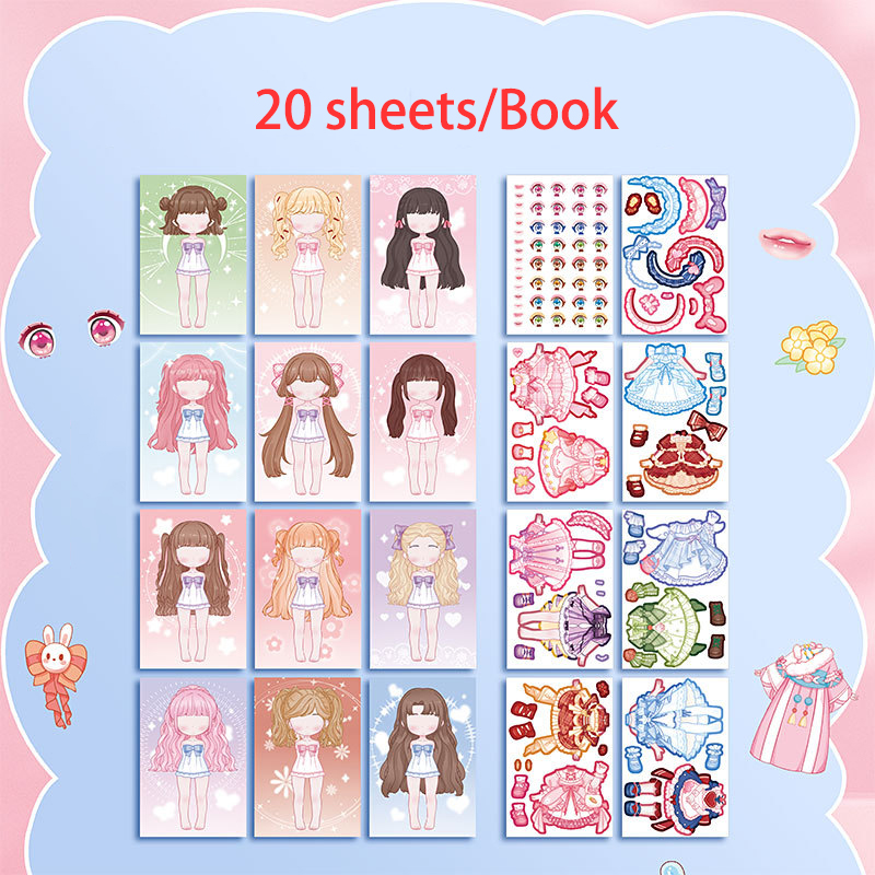 20Pcs/Book Clothing Matching S - đánh giá và giá Book Party Games