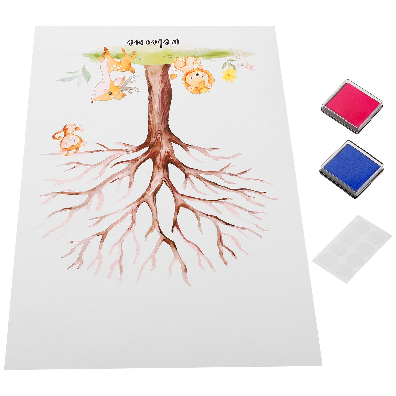 1Set Fingerprint Tree Guest Bo - đánh giá và giá Book Party Games