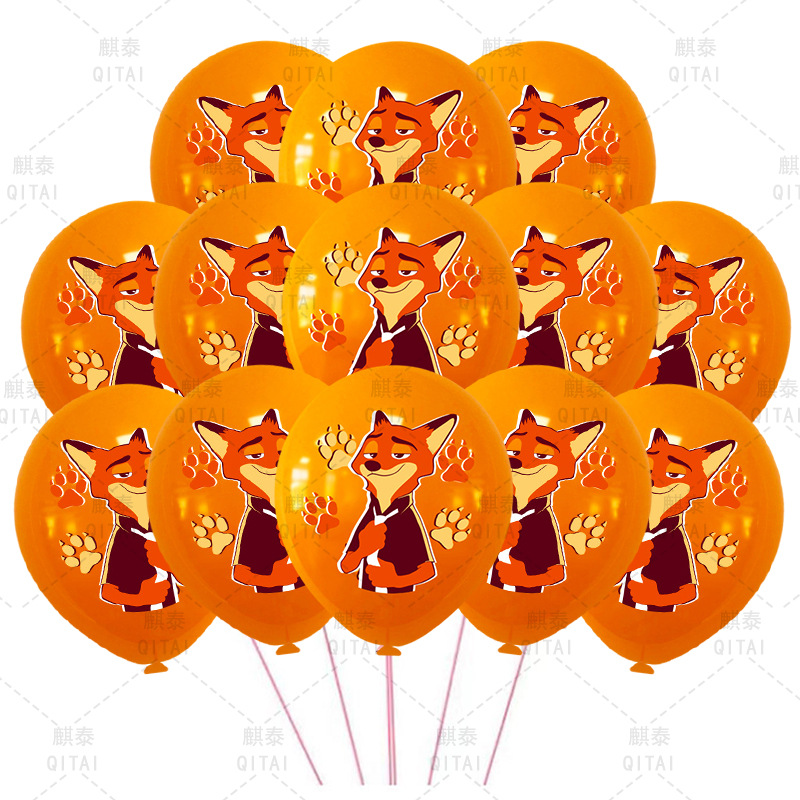New Zootopia Balloons Wild Ani - đánh giá và giá Zootopia Party Games