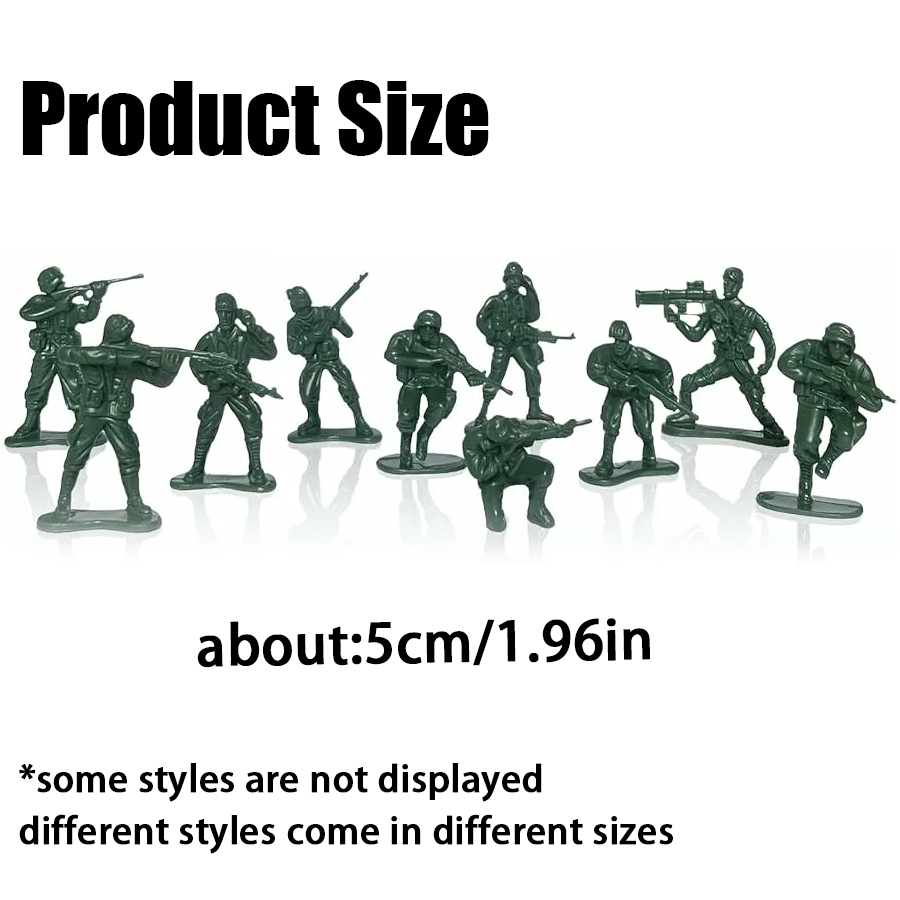 13/36/72pcs Mini Soldiers Mode - đánh giá và giá Party Games Good
