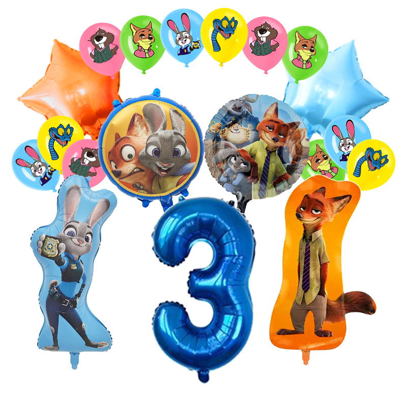 Zootopia Birthday Party Decora - đánh giá và giá Zootopia Party Games