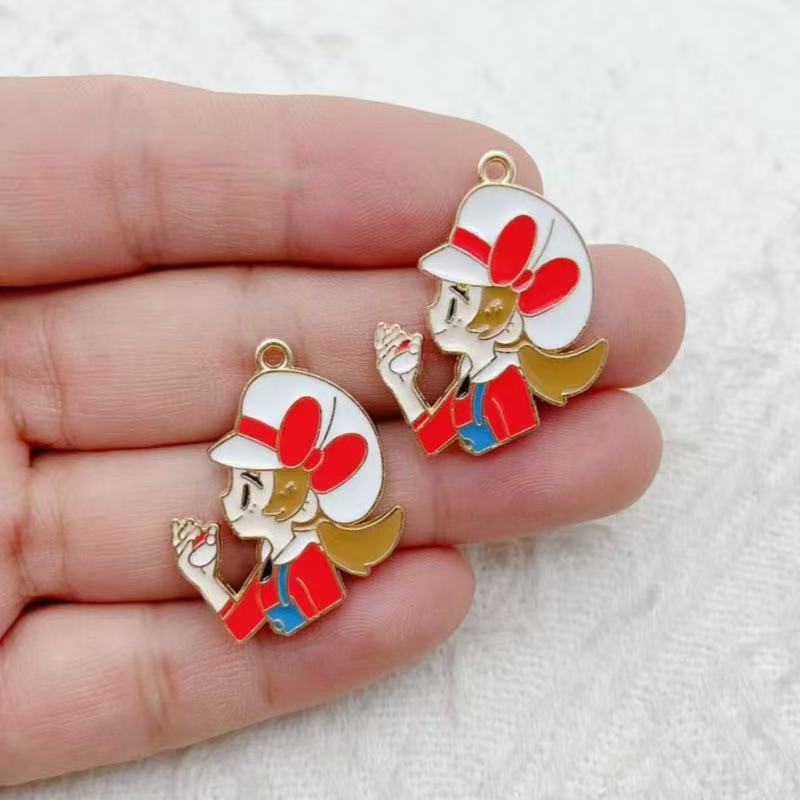 10pcs Cartoon Girl Drip Oil Al - đánh giá và giá Party Games Girls