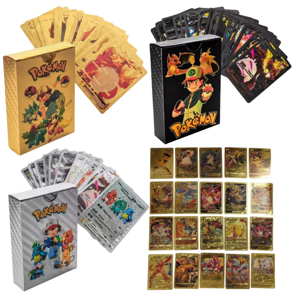 55PCS Pokémon Cards Vmax GX Go - đánh giá và giá Party Games Good