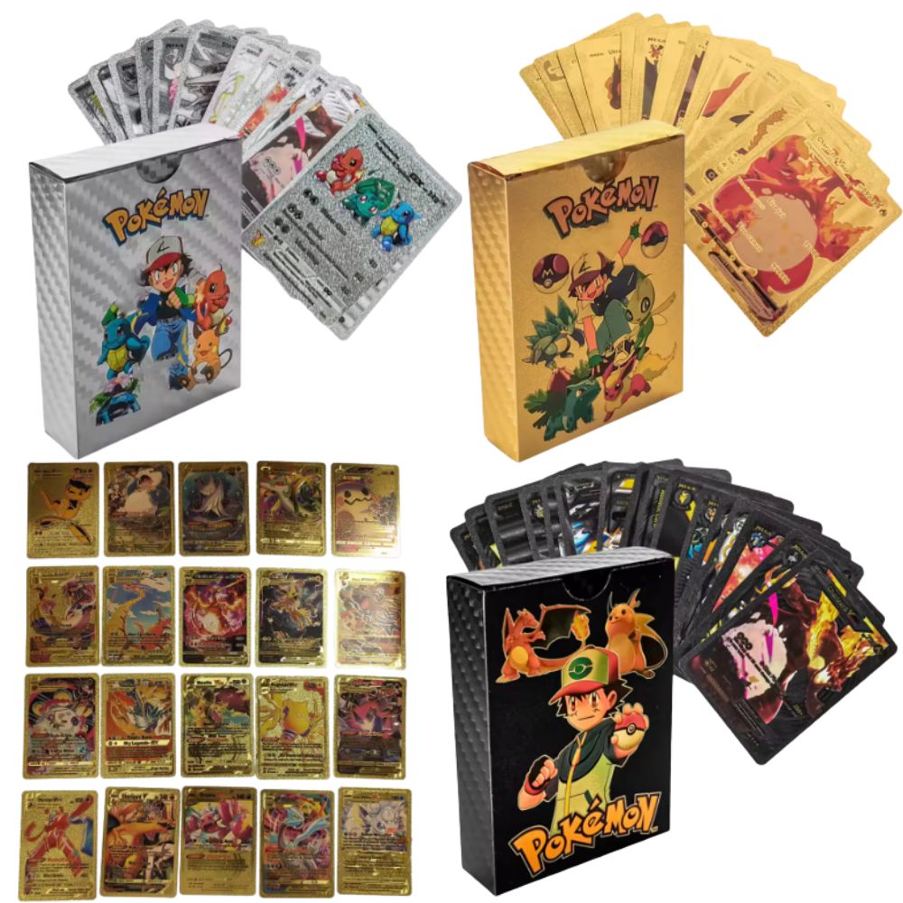 55PCS Pokémon Cards Vmax GX Go - đánh giá và giá Party Games Good