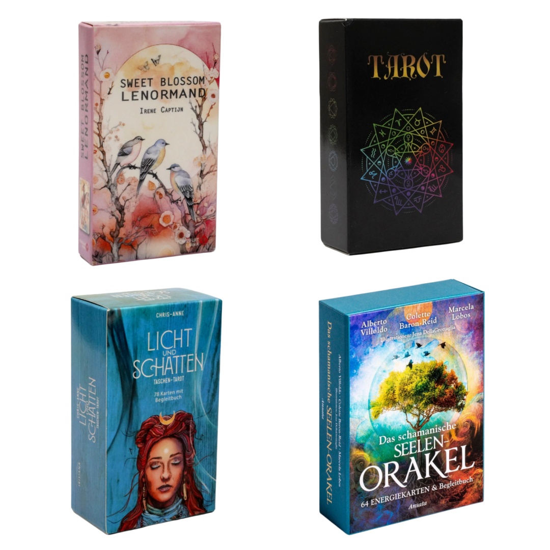 Hand-Painted Art Oracle Cards, - đánh giá và giá Party Games Using Cards