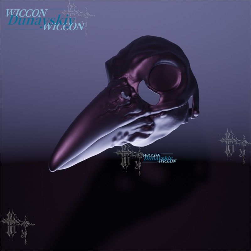 Metallic Raven Skull Plague Do - đánh giá và giá Party Games Stream