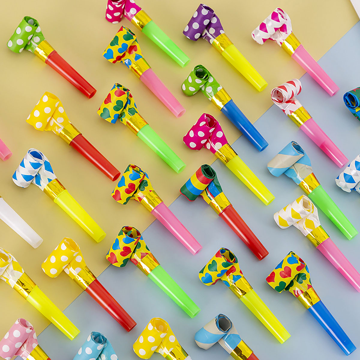 30PCS Colorful Whistles Toy Fu - đánh giá và giá Party Games New Year