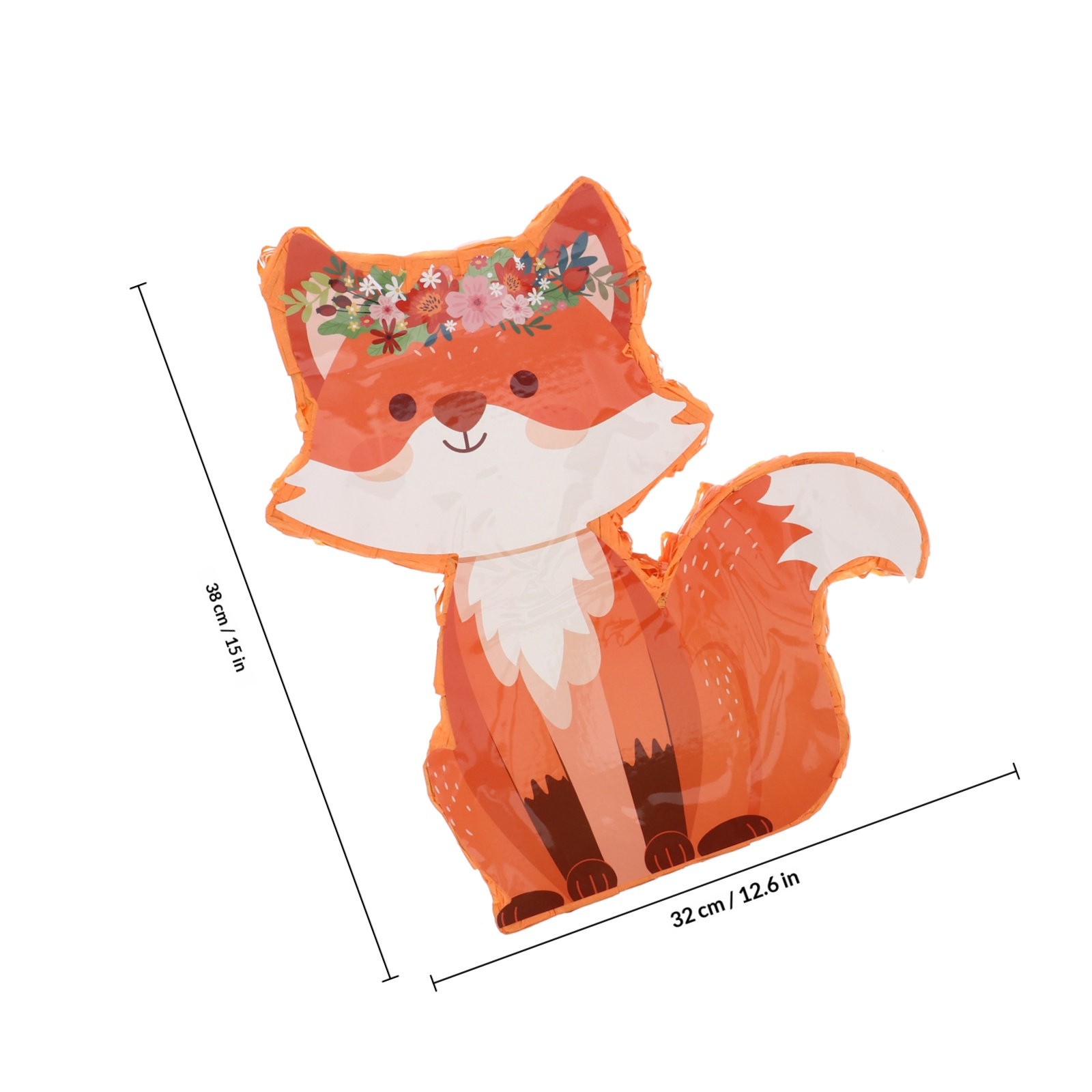 1Set Fox Pinata Paper Animal B - đánh giá và giá Party Games Kids Birthday