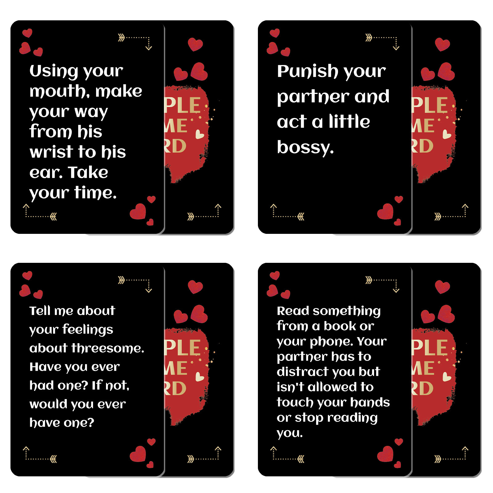 50pcs Romantic Couple Dare Gam - đánh giá và giá Party Games Questions For Adults
