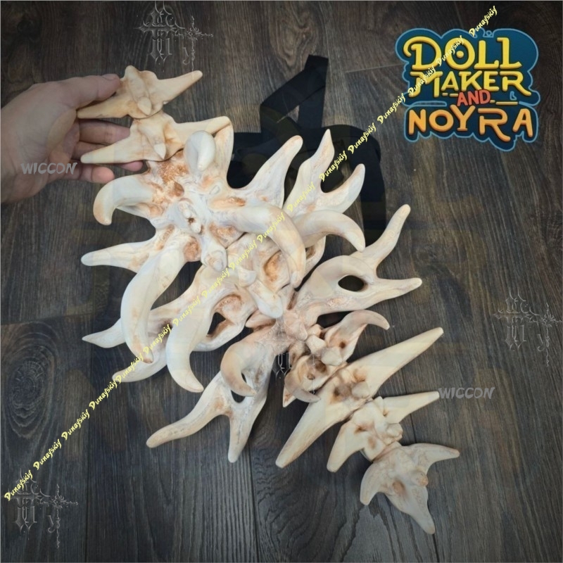 Bone Demon Back Spine Prop Art - đánh giá và giá Party Games Stream