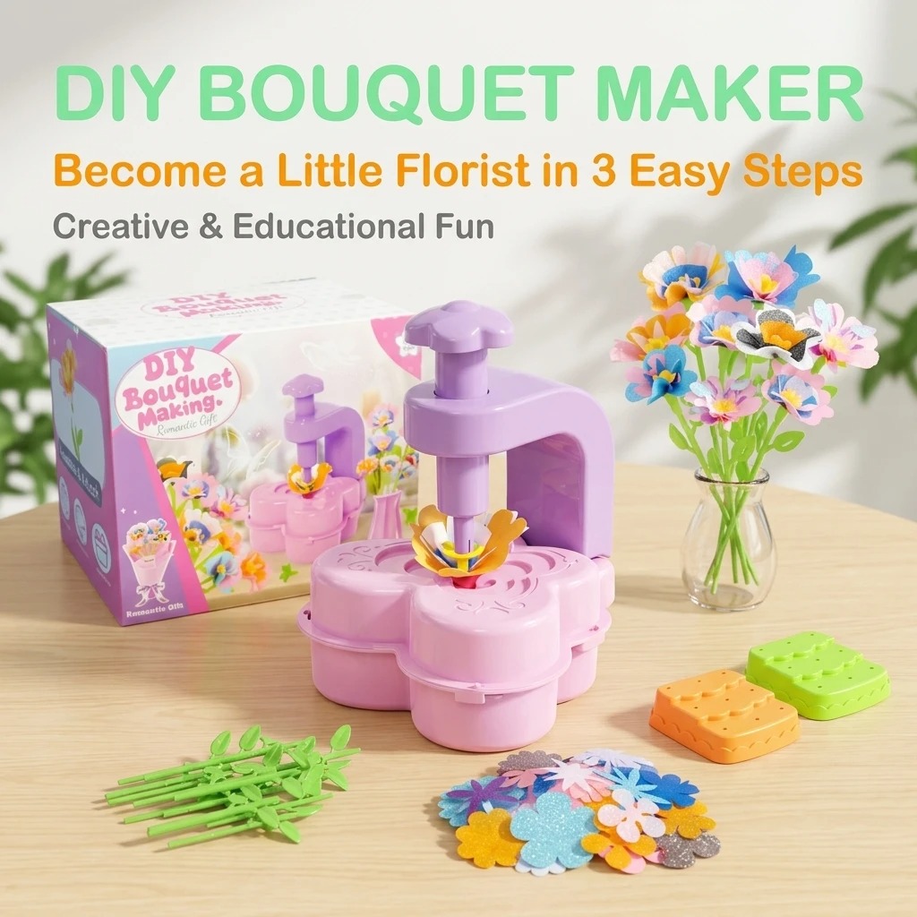 New Flower Press Craft Toy – C - đánh giá và giá Party Games New Year