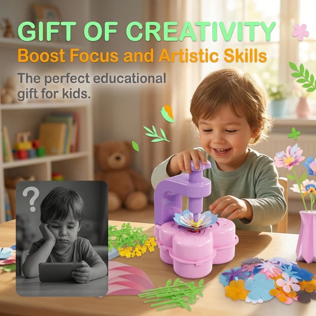 New Flower Press Craft Toy – C - đánh giá và giá Party Games New Year