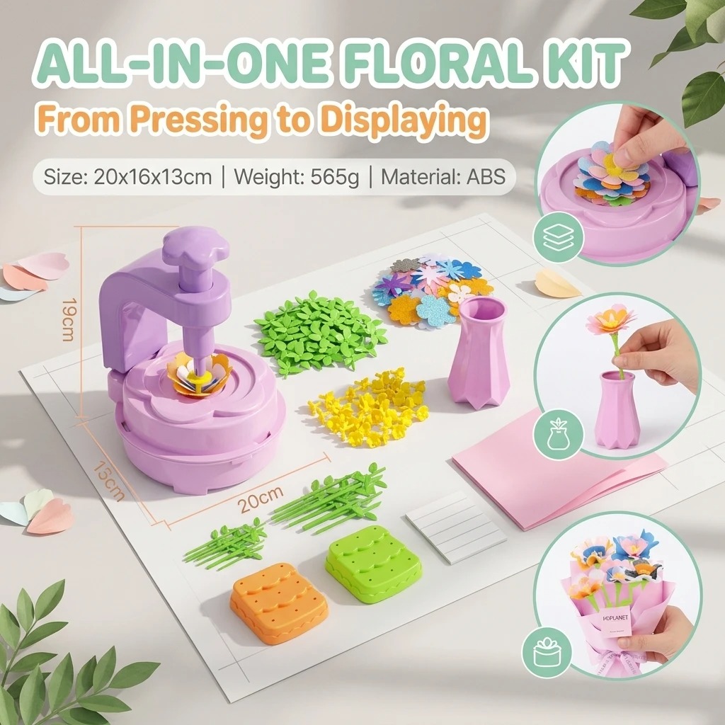 New Flower Press Craft Toy – C - đánh giá và giá Party Games New Year
