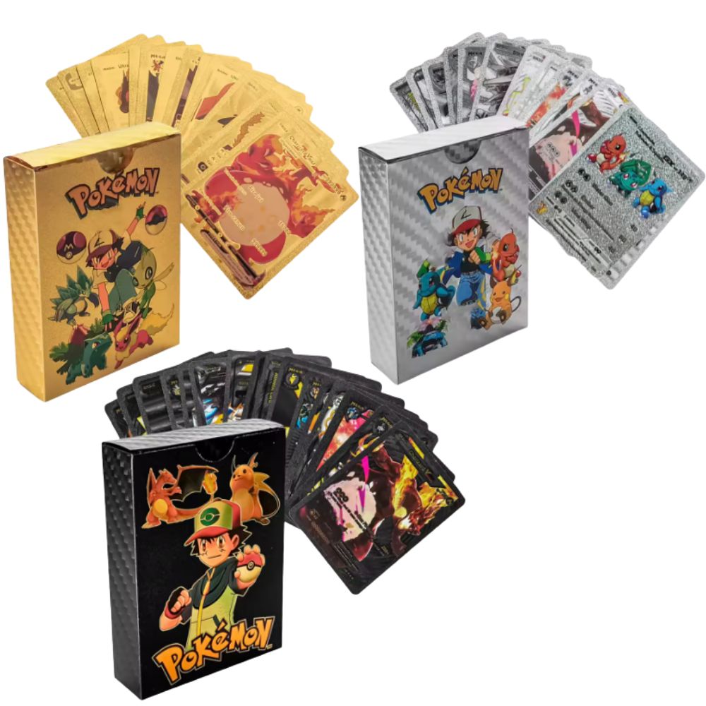 New 55PCS Pokémon Cards Vmax G - đánh giá và giá Party Games Good