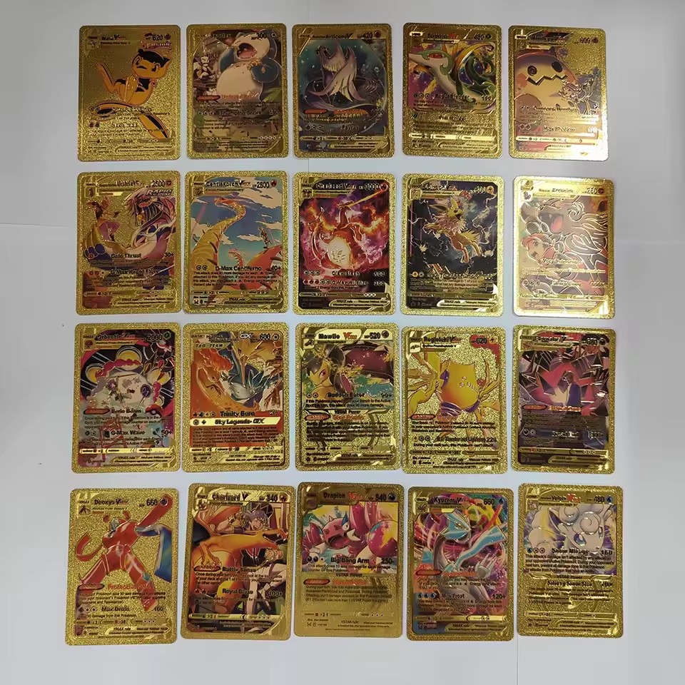 New 55PCS Pokémon Cards Vmax G - đánh giá và giá Party Games Good