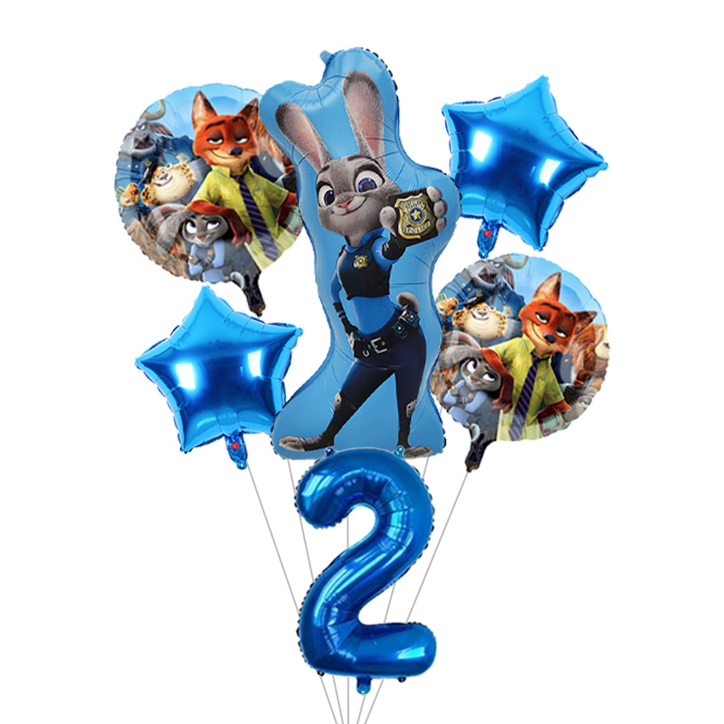 Zootopia Animal Cartoon Balloo - đánh giá và giá Zootopia Party Games