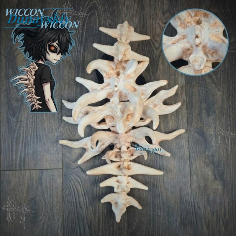 Bone Demon Back Spine Prop Art - đánh giá và giá Party Games Stream