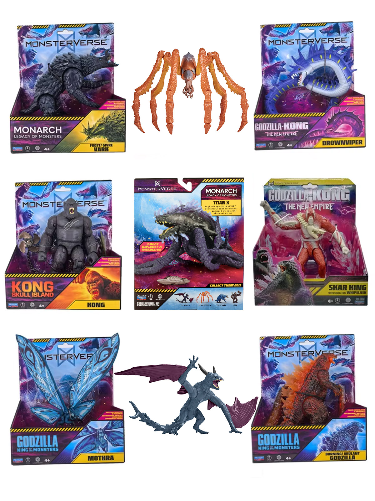 Playmates Godzilla VS Kong New - đánh giá và giá Party Games New Year