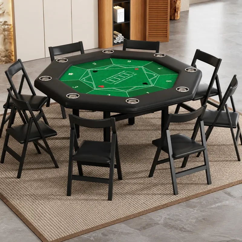 Foldable Octagonal Poker Table - đánh giá và giá Party Games Using Cards