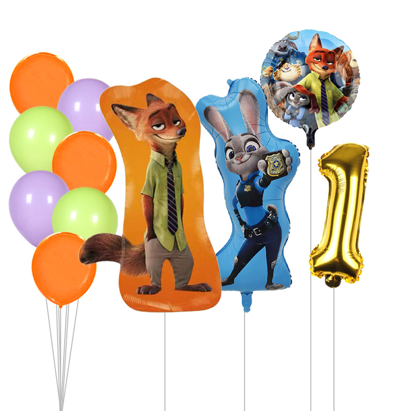 Zootopia Themed Party Decorati - đánh giá và giá Zootopia Party Games