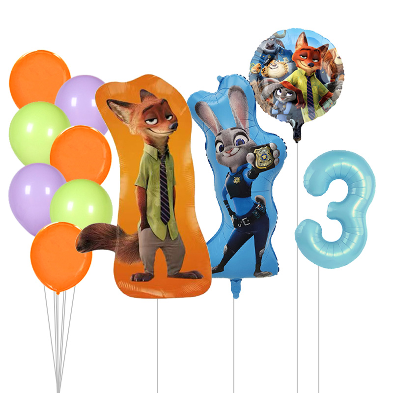 Zootopia Themed Party Decorati - đánh giá và giá Zootopia Party Games