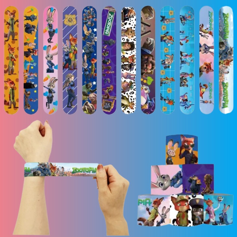 52TOYS 12/24/36/48PCS Slap Bra - đánh giá và giá Zootopia Party Games