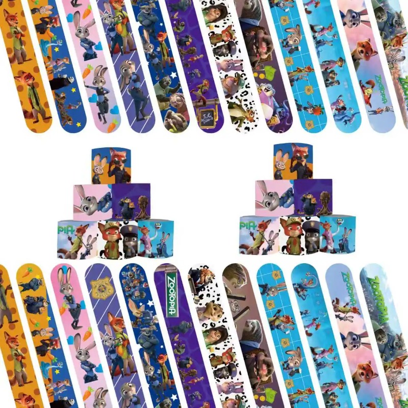 52TOYS 12/24/36/48PCS Slap Bra - đánh giá và giá Zootopia Party Games