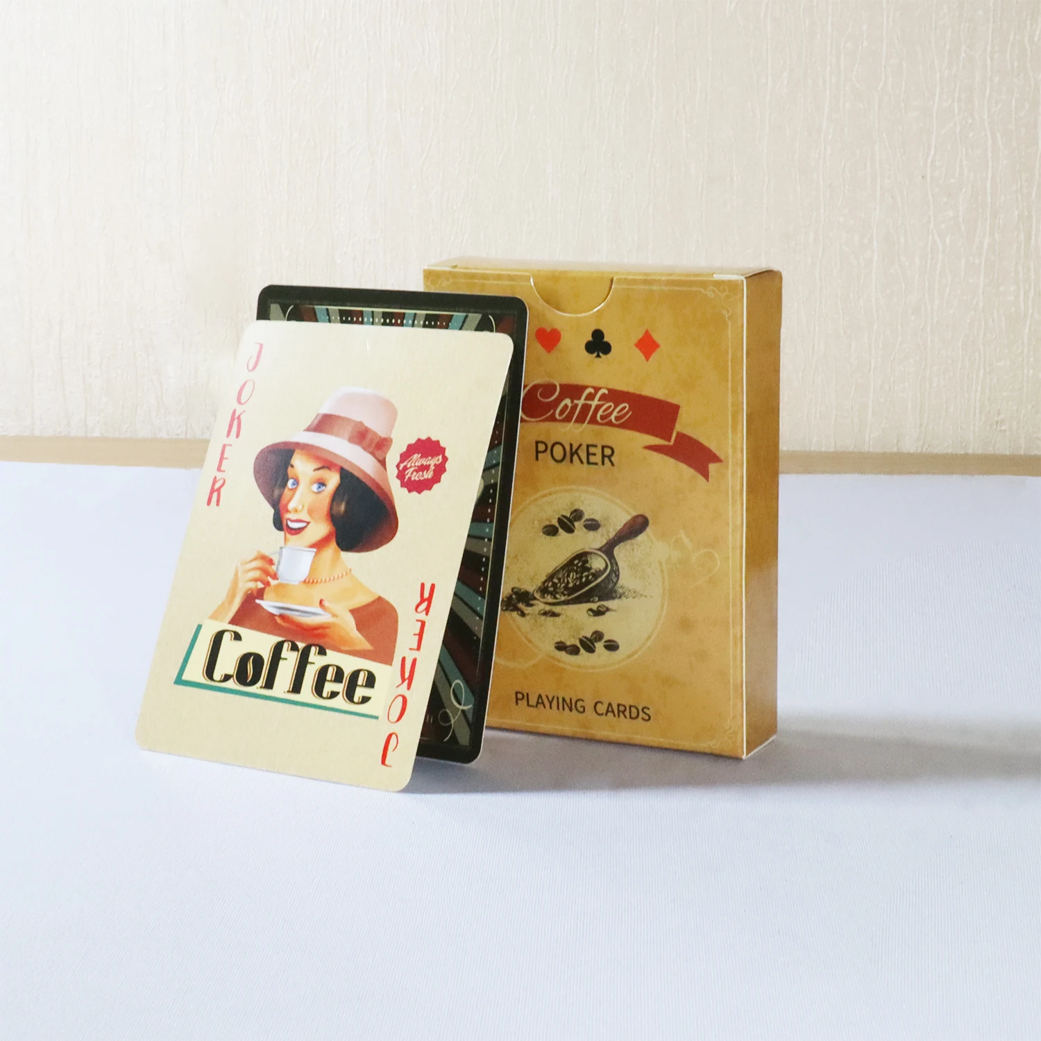 Coffee Paper Playing Cards Vin - đánh giá và giá Book Party Games