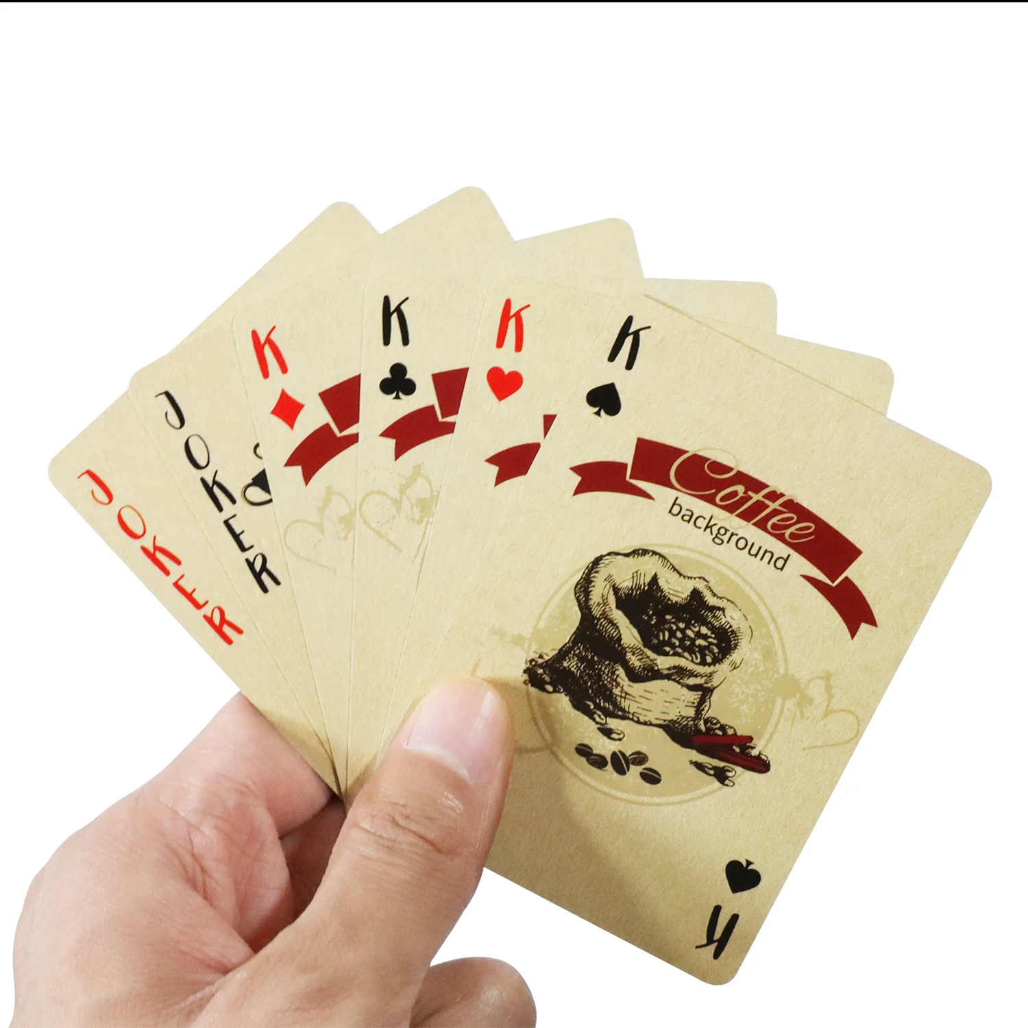 Coffee Paper Playing Cards Vin - đánh giá và giá Book Party Games