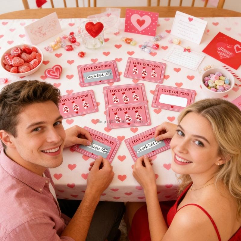 Thẻ tiết lộ tình cảm Thẻ cào n - đánh giá và giá Party Games Using Cards