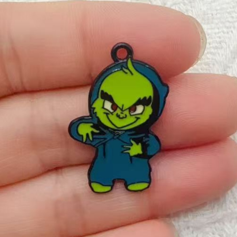 10pcs alloy drip oil cartoon C - đánh giá và giá Party Games Christmas