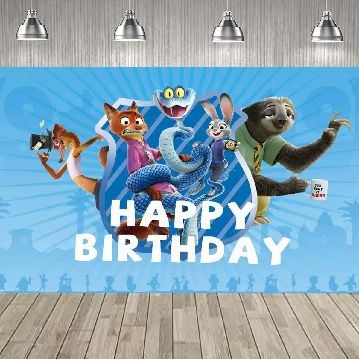 Cartoon Zootopia Party Decorat - đánh giá và giá Zootopia Party Games