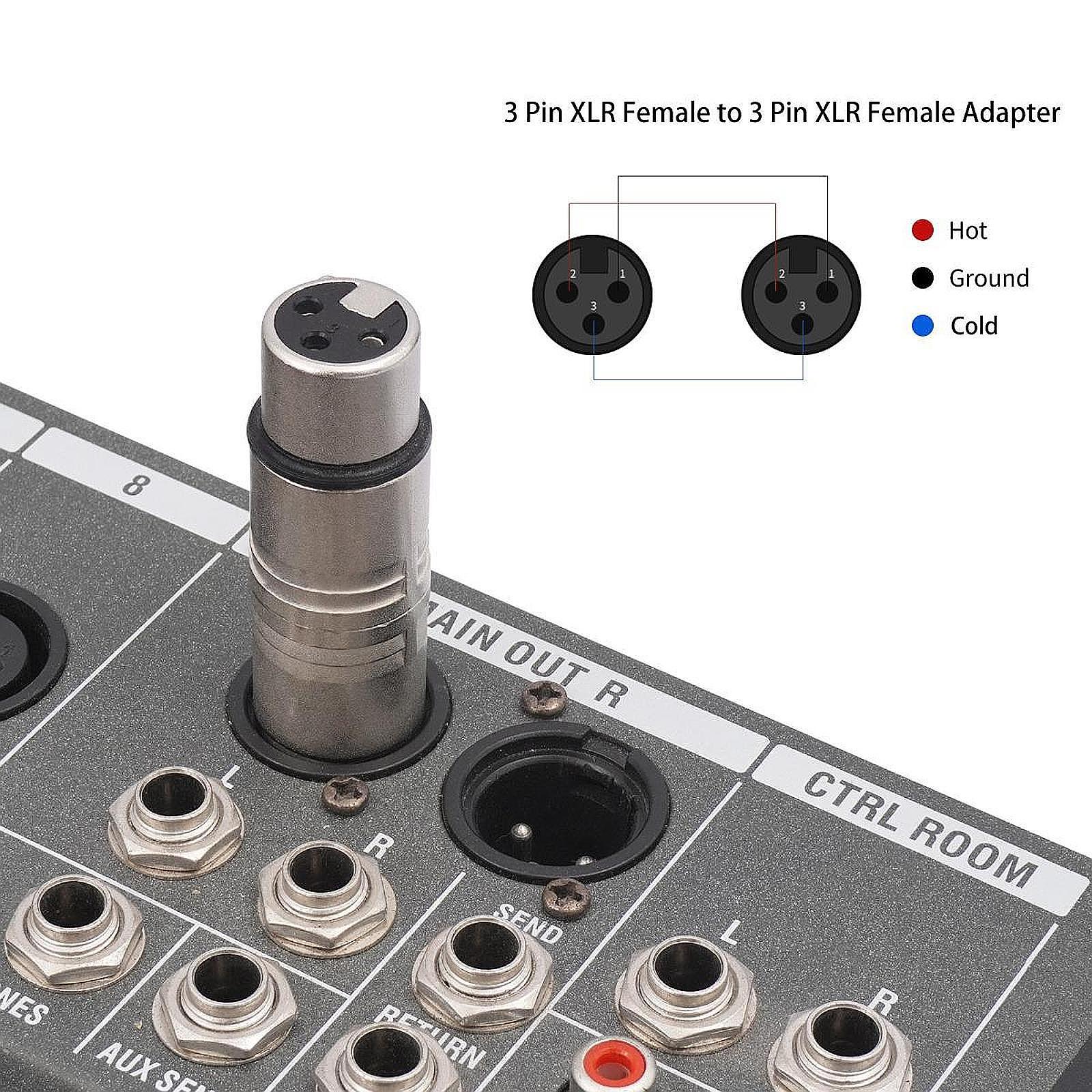 XLR Adapter Extension Coupler  - đánh giá và giá Party Games Stream
