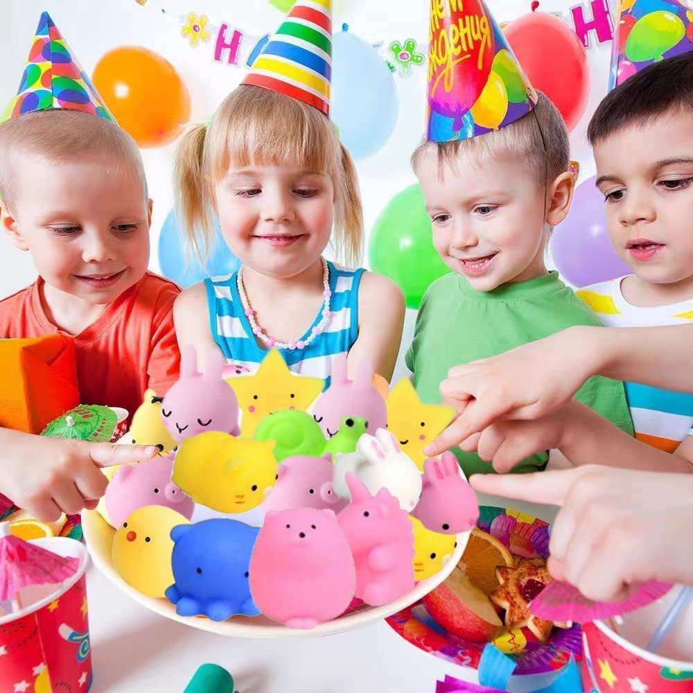 100Pcs Mochi Squishy Toy Kawai - đánh giá và giá Party Games Kids Birthday