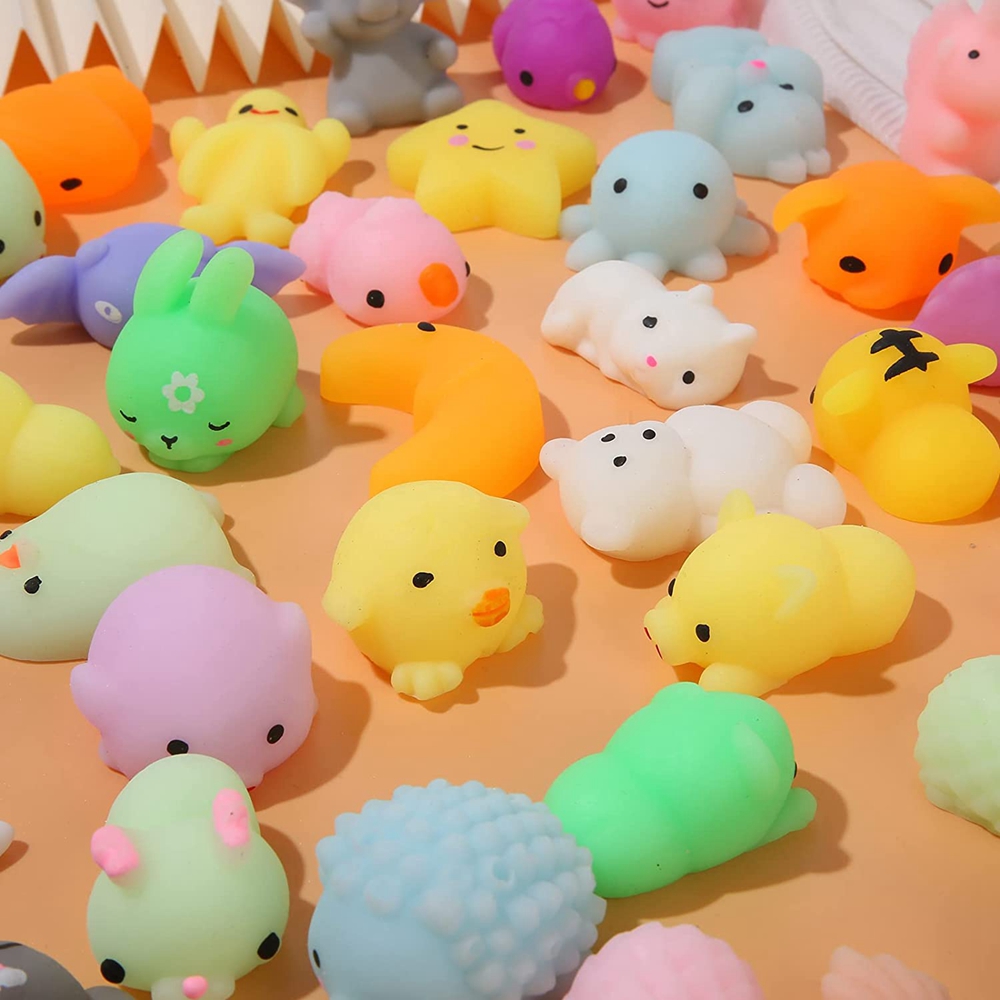 100Pcs Mochi Squishy Toy Kawai - đánh giá và giá Party Games Kids Birthday