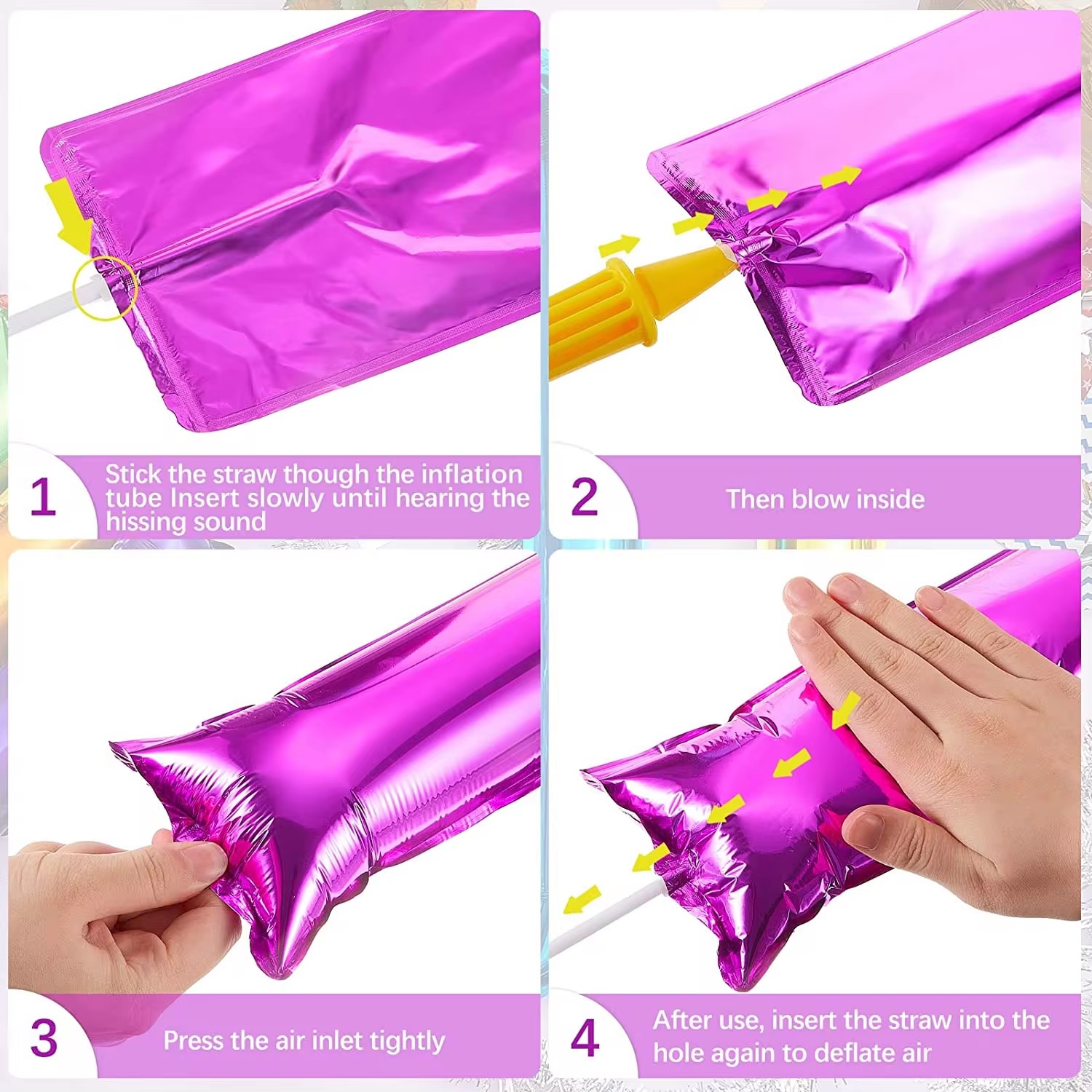 10/30pc Aluminum Film Inflatab - đánh giá và giá Party Games New Year