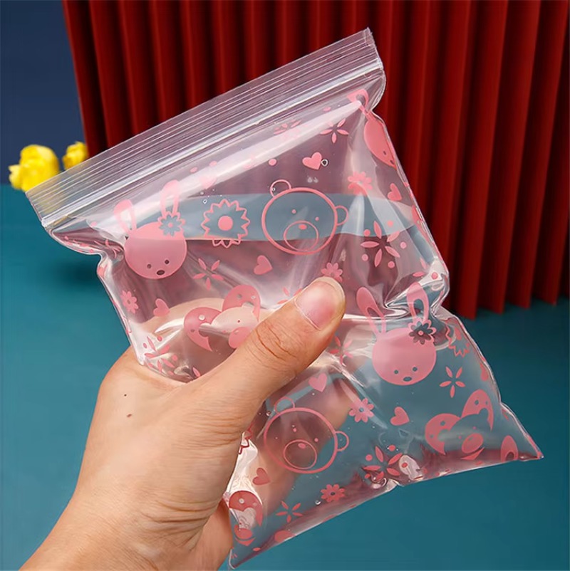 100PCS Pink Rabbit Plastic PE  - đánh giá và giá Party Games New Year