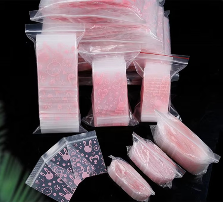 100PCS Pink Rabbit Plastic PE  - đánh giá và giá Party Games New Year