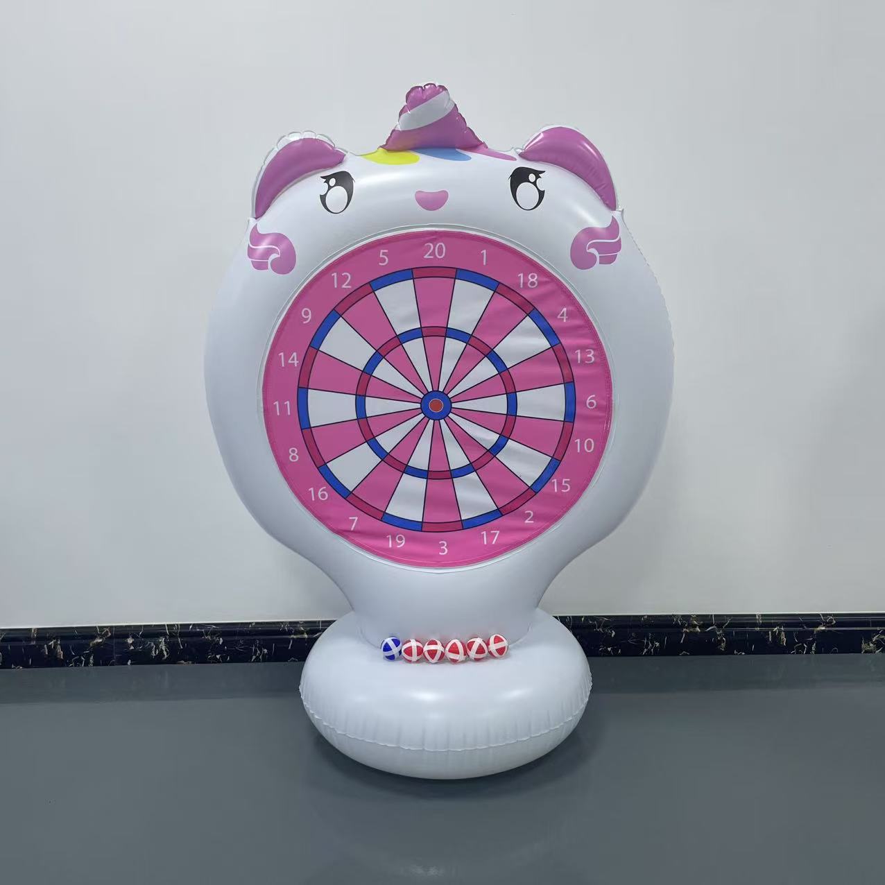 Inflatable Unicorn Throwing Ga - đánh giá và giá Party Games Kids Birthday